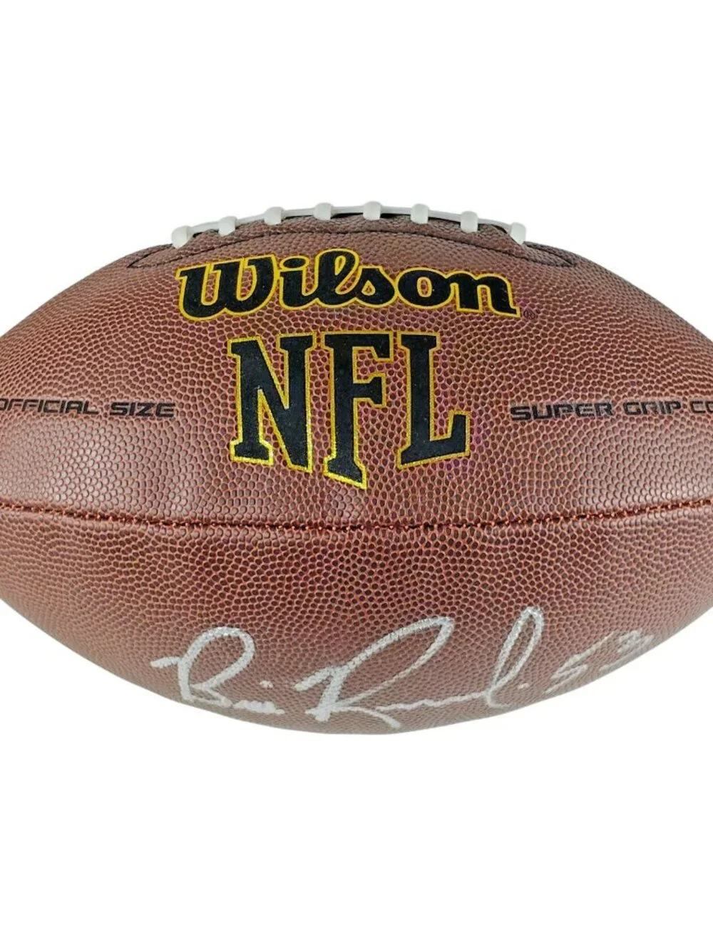 Bill Romanowski Signed Wilson NFL Football Broncos 49ers Exact Proof COA